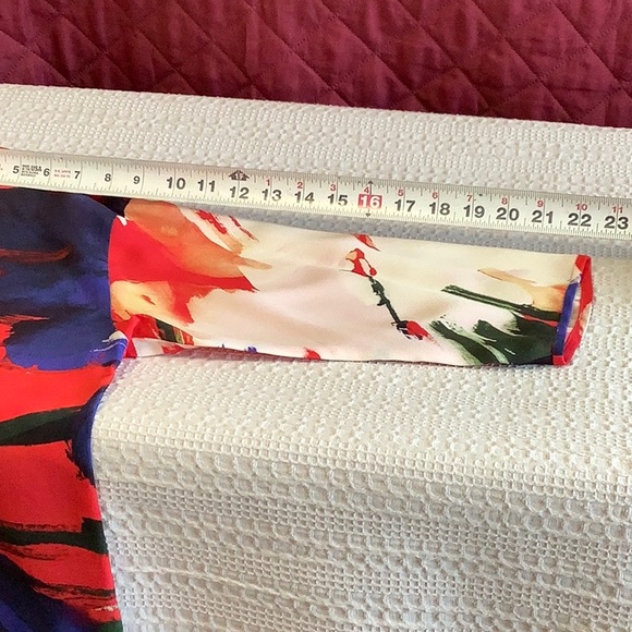 Lafayette 148 New York Silk Tunic Sz L - Picture 5 of 6